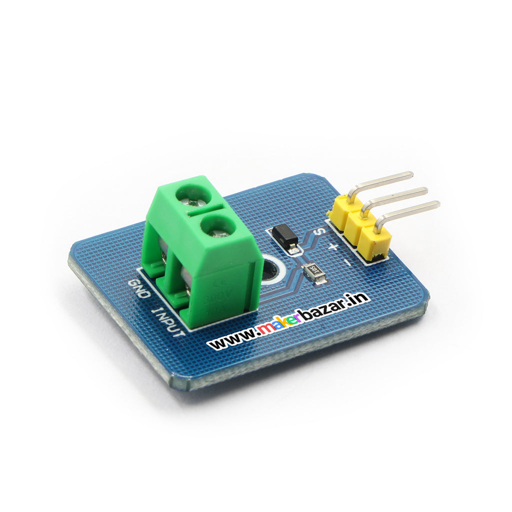 Piezoelectric Vibration Sensor Module Circuit Diagram