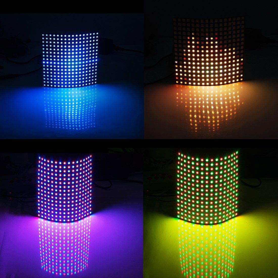 WS2812B 16x16 Addressable Flexible LED Matrix Panel