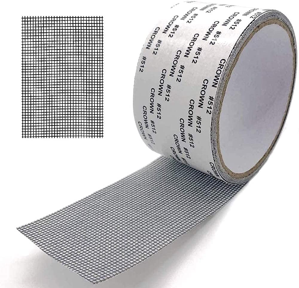 2inx2M Window Screen Repair Tap, Strong Adhesive & Waterproof Window M