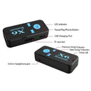 X6 Car Bluetooth Handsfree Audio Receiver Adapter Support TF Card