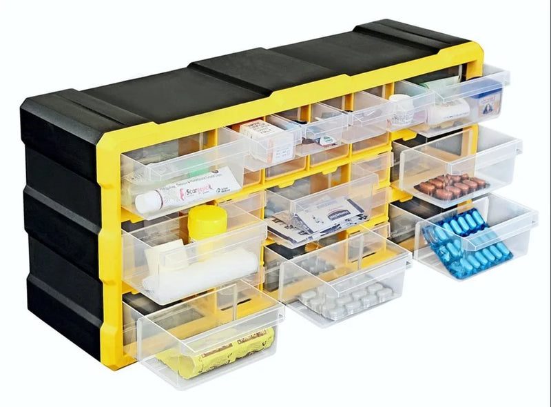 Alkon: ACO22 Component Organizer Box with 22 Drawers