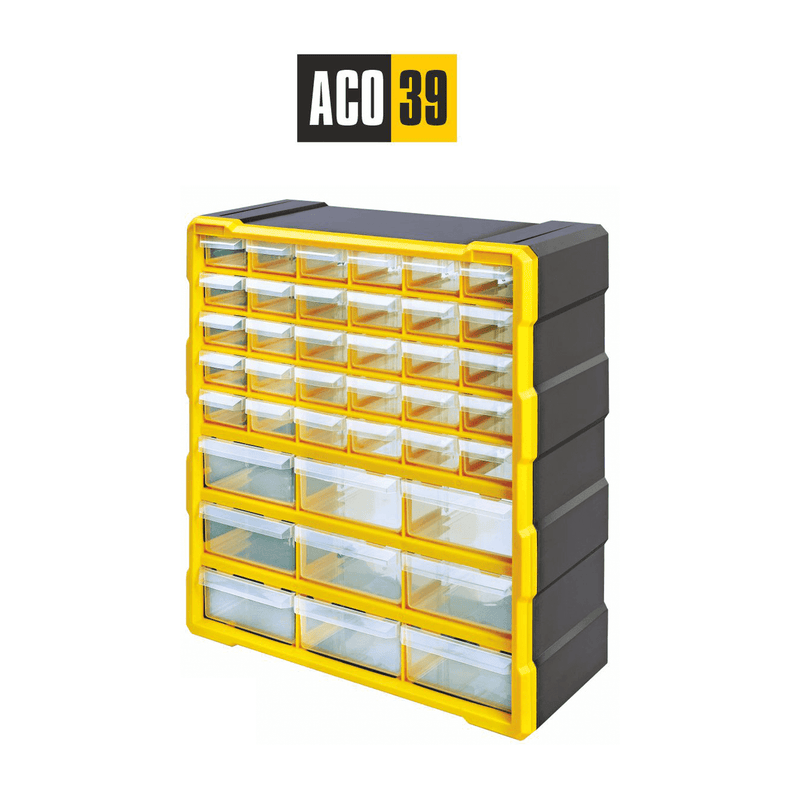 Alkon: ACO39 Component Organizer Box with 39 Drawers