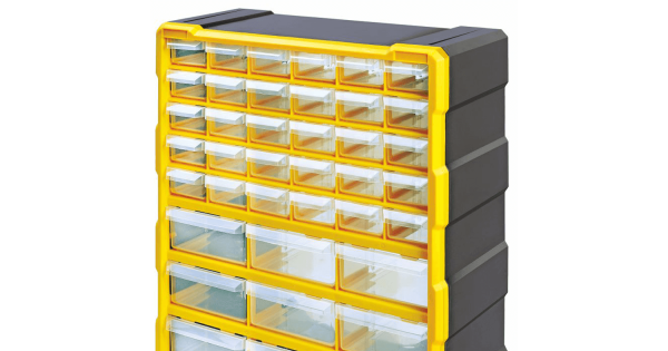 Alkon: ACO39 Component Organizer Box with 39 Drawers
