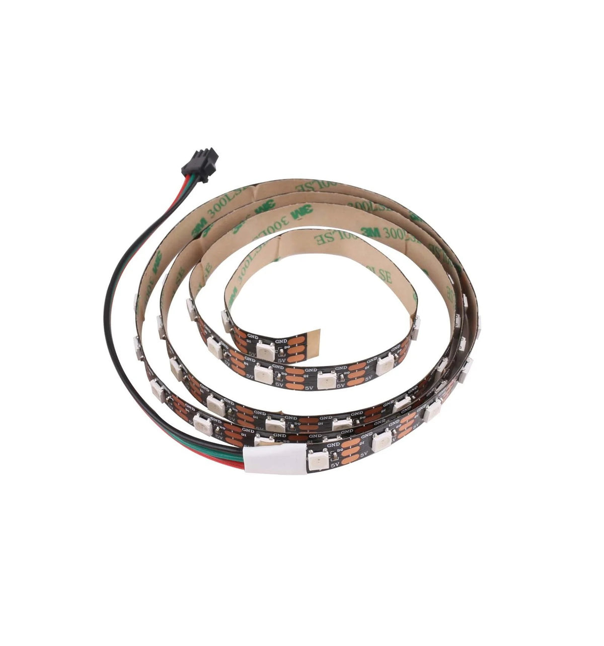 Addressable Led Strip Rotation Display 5-Volt WS2812B DC RGB Addressable LED Strips Roll
