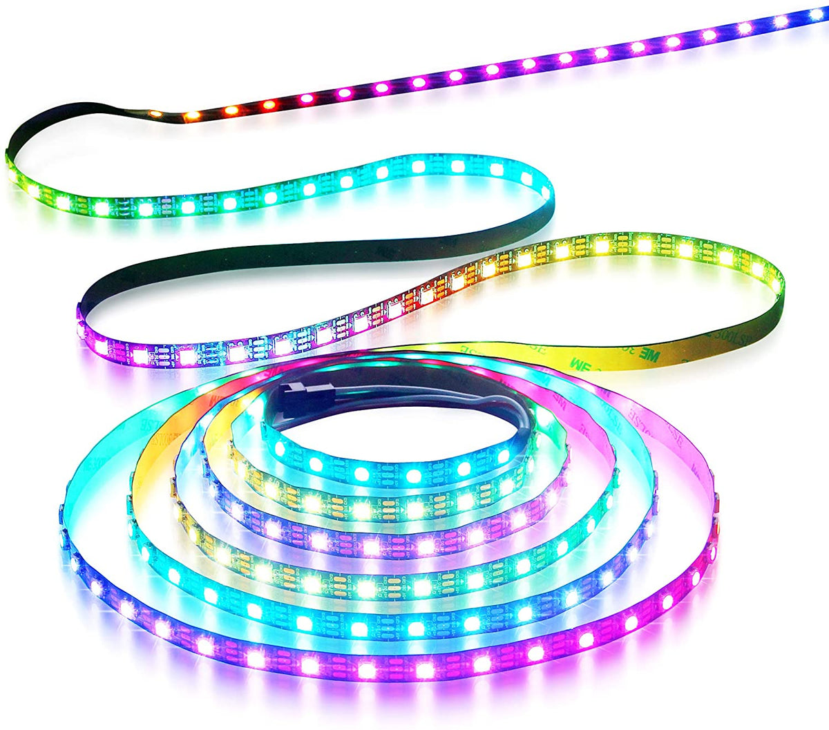 5-Volt WS2812B DC RGB Addressable LED Strips Roll