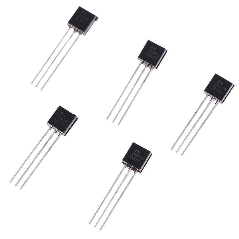 2N3906 PNP General Purpose Transistor 40V 200mA TO-92 Package