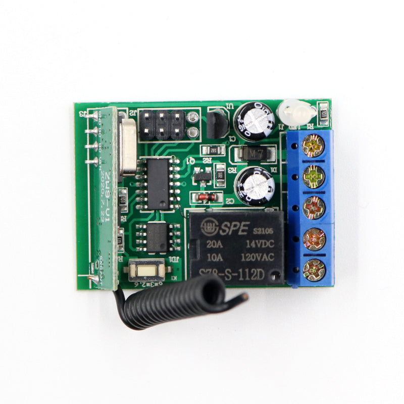 [Type 2] 12V DC 315 MHz 1 Channel RF Receiver Module With Bigger Casing