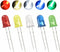 DIP LED 5mm Round Top Diffused Type