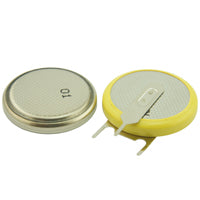 [Type 2] CR2032 3V Non Rechargeable Lithium Coin Cell with 3 Solder Tabs Pins (Vertical PCB Mountable)