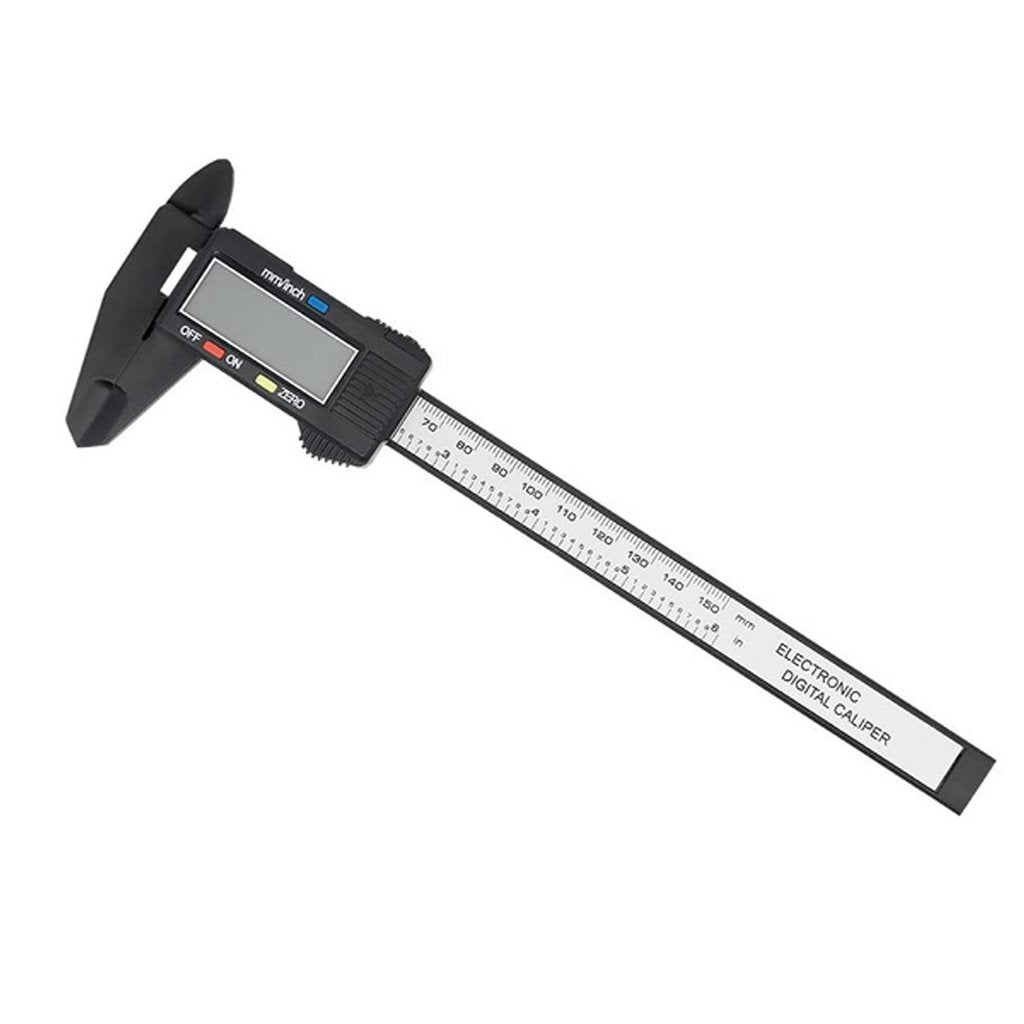 Digital Vernier Caliper Plastic Body 150mm/6Inch with Blister Packaging