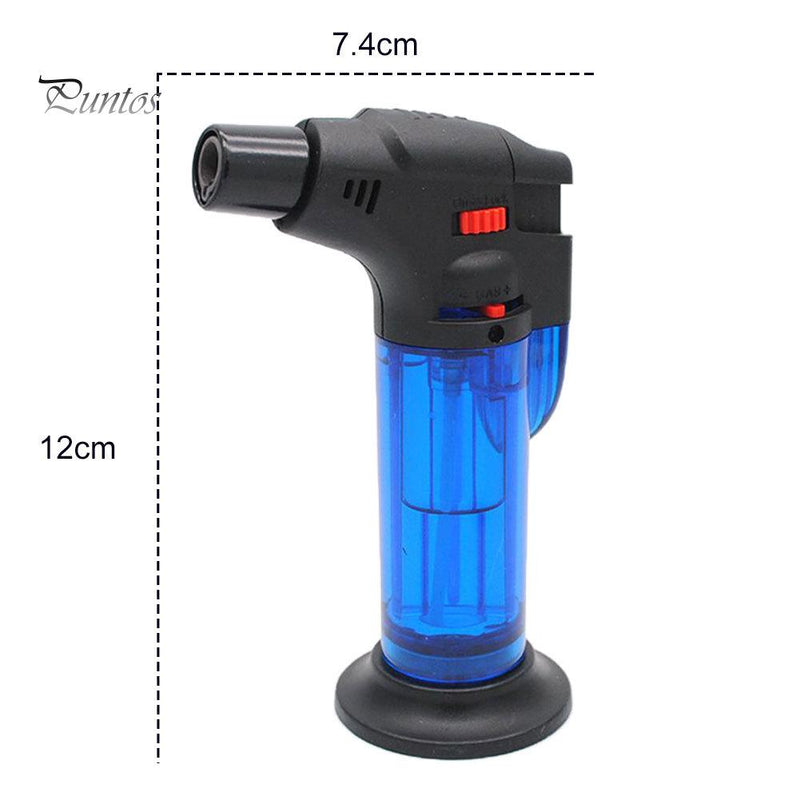 Windproof Refillable Butane Jet Torch Flame Gas Lighter Tool