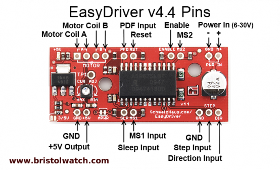 A3967 Stepper Motor Driver For Arduino