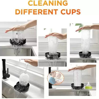 Glass Rinser Automatic Cup Washer for Kitchen/Multipurpose