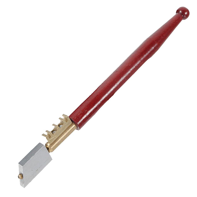 Generic: Diamond Antislip Professional Glass Cutter with Wooden Handle