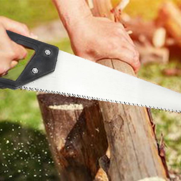 [Type 1] 450mm Powerful Hand Saw with Hardened Steel blades [Closed Pistol Grip Handles]