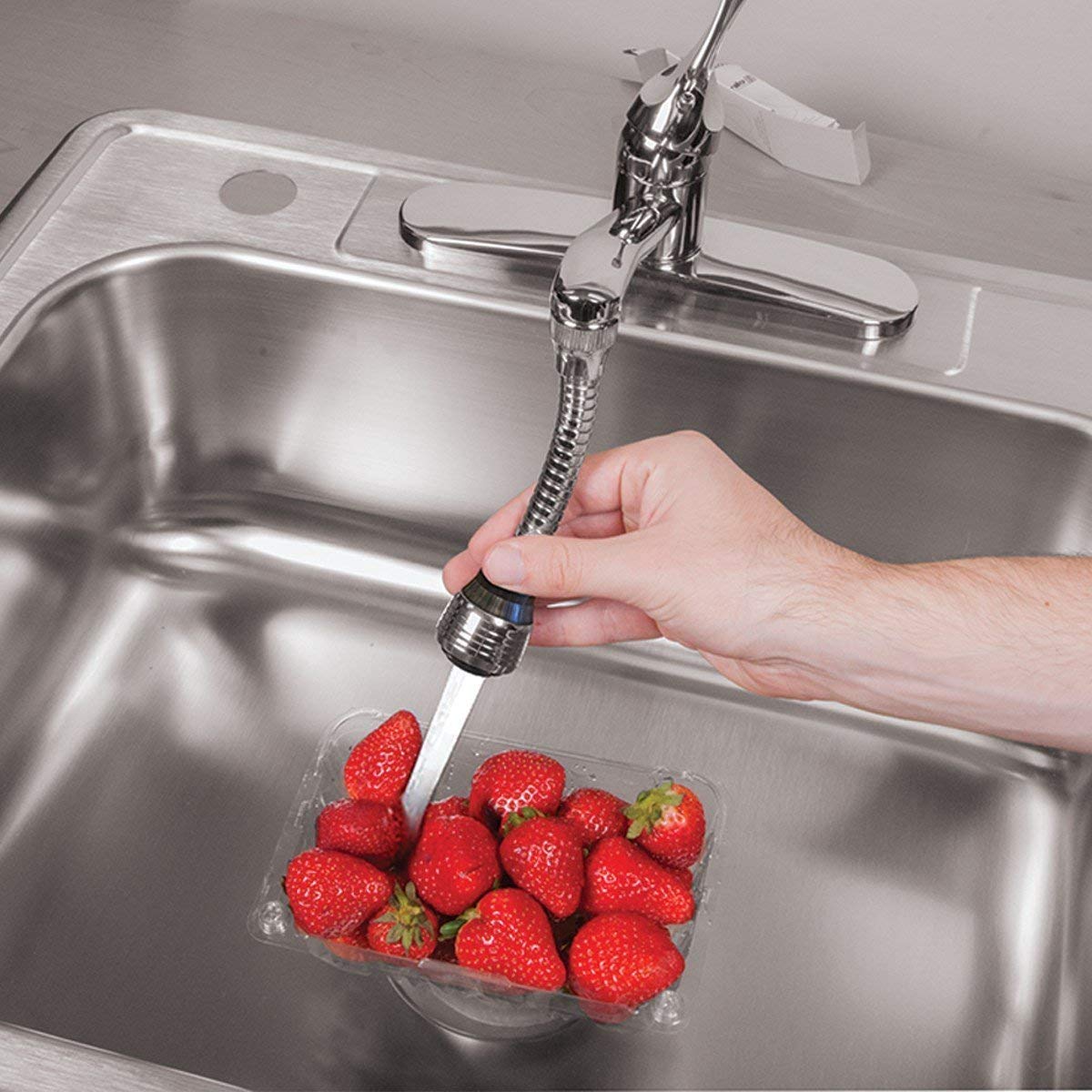 Turbo Flex 360° Flexible Sink Taps/Faucet Sprayer