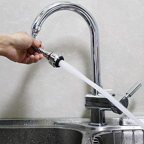 Turbo Flex 360° Flexible Sink Taps/Faucet Sprayer