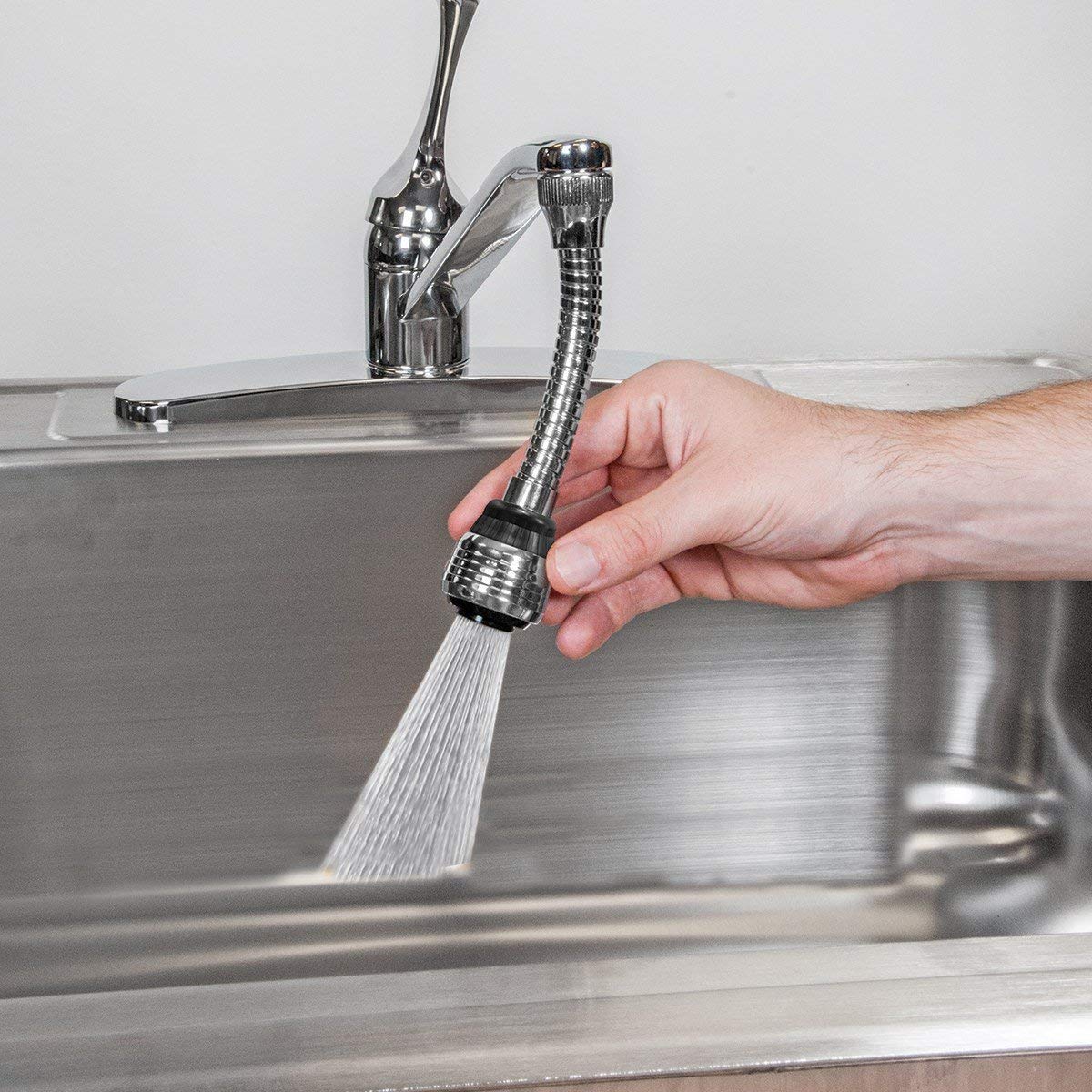 Turbo Flex 360° Flexible Sink Taps/Faucet Sprayer