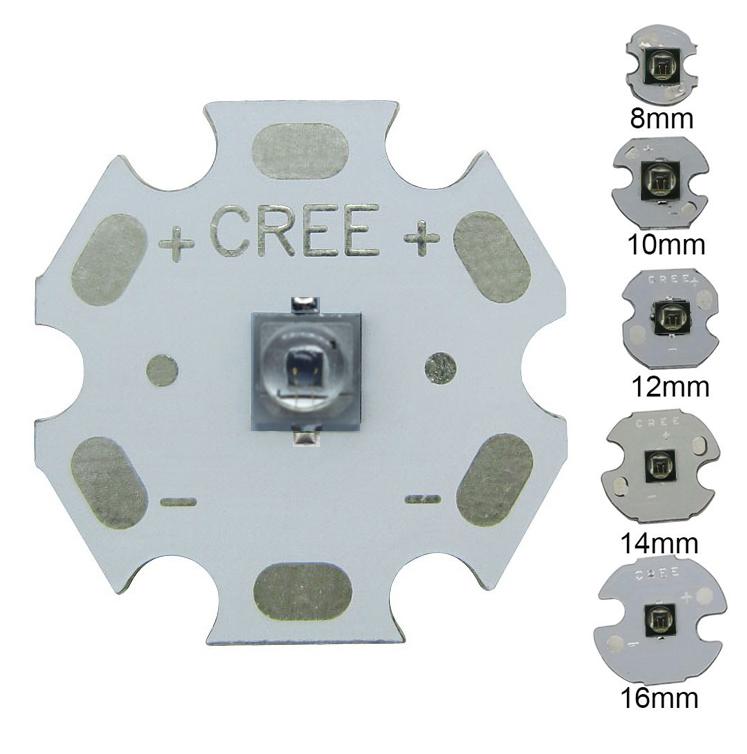 Cree 3W XPE 5050 SMD LED Chip with 20mm PCB - White