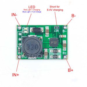 TP5100 4.2v and 8.4v Single Double Lithium Battery Charging Board