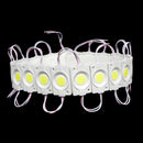 [Multiple Coors] DC 12V 2.4W Coin COB High Brightness Waterproof Injection Module With Clear Lens For Advertisement Light Box / Led Sign Boards / Decoration