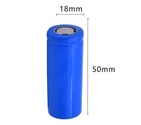 18500 3.7v 1500mAh Lithium-Ion Rechargeable Cell