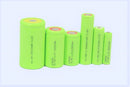 10000mAh 1.2V Size-D Cell Ni-MH Rechargeable Battery with Button Top