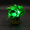 Big Dark Green Leaf 38 LED String Fairy Lights