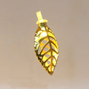 Metal Leaf Shape 14 LED Golden String Lights