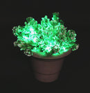 Green Leaves with White Tip 24 LED String Fairy Lights