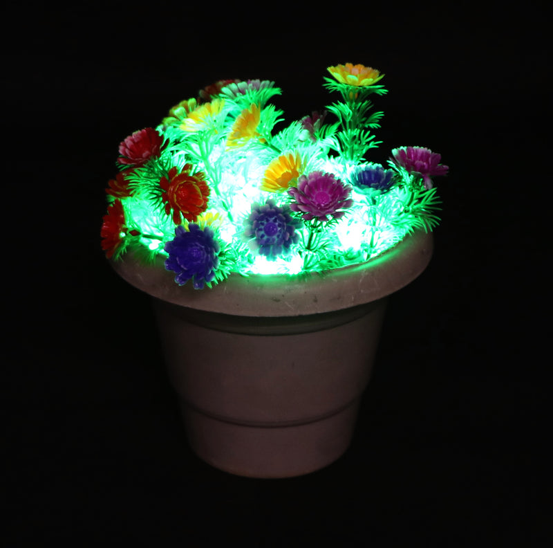 Multi-Color Flower 24 LED String Fairy Lights