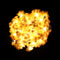 Small Yellow Flower With White Tip 60 LED String Fairy Lights