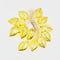 Metal Leaf Shape 14 LED Golden String Lights