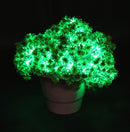 Small Green Flowers 60 LED String Fairy Lights