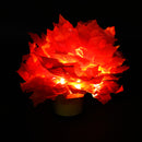 Big Orange Maple Leaf 38 LED String Fairy Lights