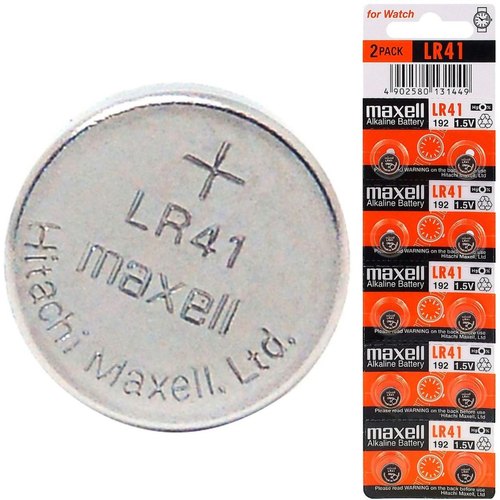 Maxell: LR41 1.5V Non rechargeable Round Alkaline Button Battery