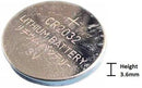 Generic: CR2032 3V Non rechargeable Round Lithium Coin Cells