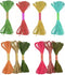 10pcs Multicolored Jute Thread Strings Rolls