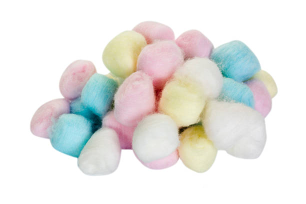 Multicolored Small Cotton Balls