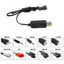 USB Charging Cable (Built-in Chip) with MX2.0-2P Plug for Ni-CD/Ni-MH Battery RC Cars/ DIY