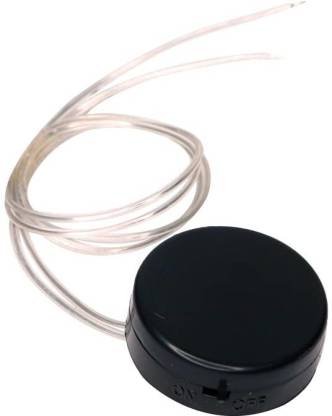 CR2032 CR2025 2XCoin Cell Battery Round Holder with Toggle Switch & Wi