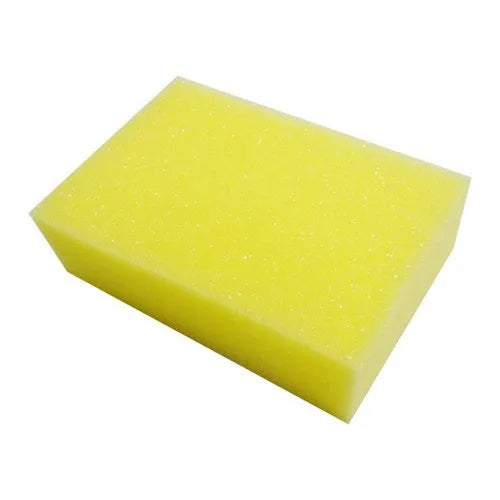 2.5in 65mm Yellow Polyurethane PU Foam Sheet 6inx6inx2.5in
