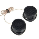 200W 2pcs X 1.5inch Mini Dome Tweeter Cars Speakers (400watt Max) with Mounting Kit