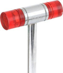 Taparia: SFH25 25mm Soft Faced Plastic Mallet Hammer with Rubber Grip Handle