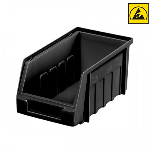 Alkon: SB 2-C Conductive ESD Supra Bin 170mm X 100mm X 85mm