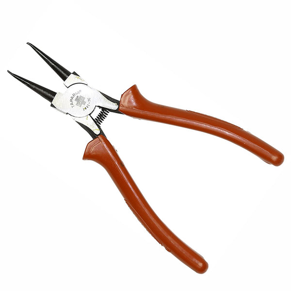 Taparia: 1441-7C Internal Circlip Plier Insulated with thick C.A. Sleeve 195mm/7.6Inch