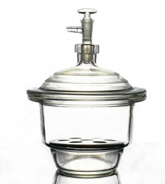 160mm Glass Vacuum Desiccator With Stopcock