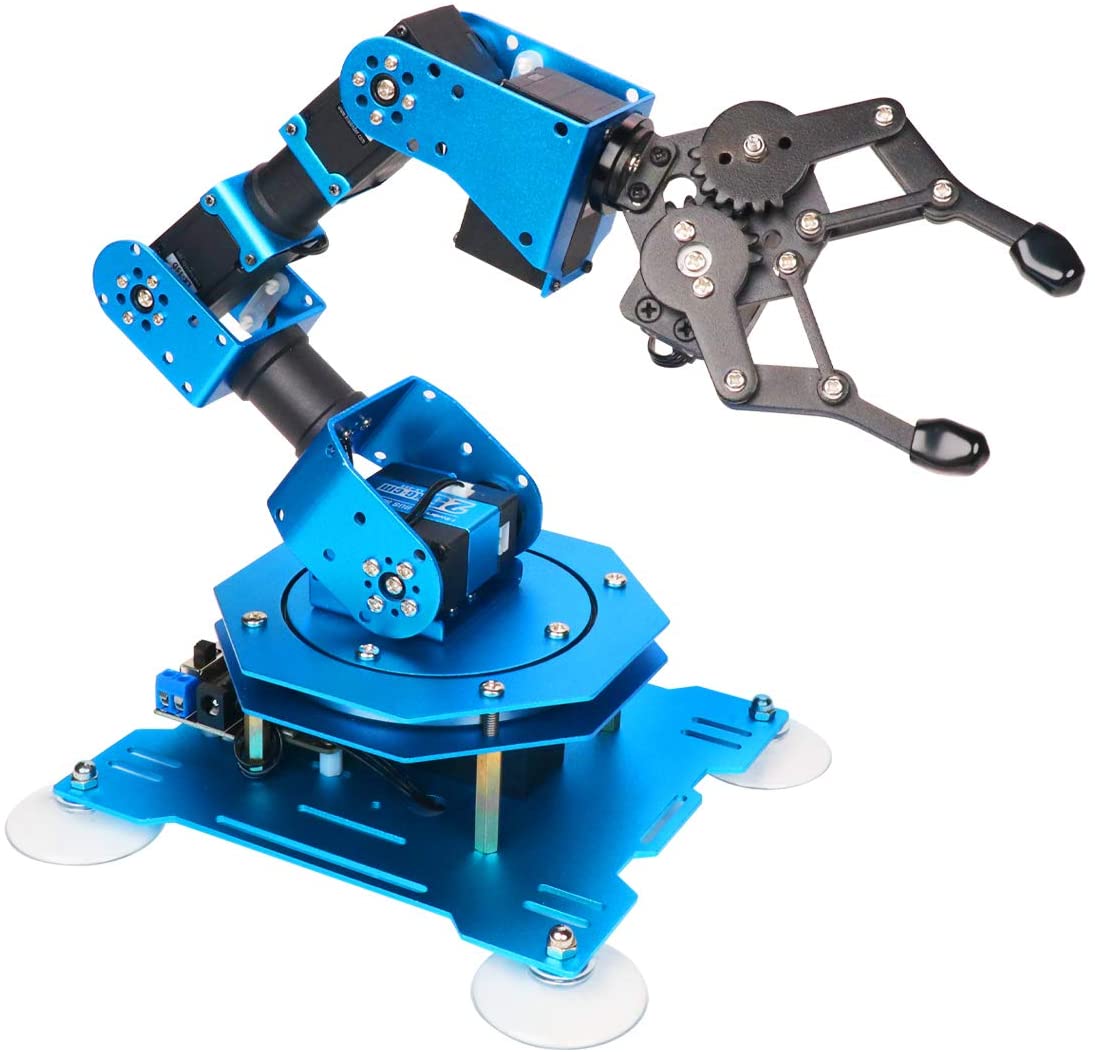 xArm 1S Programmable Intelligent Robotic Arm Complete Kit with Powerful and Robust Bus Servos